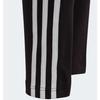 Sportliche Junior-Leggings - Adidas - 3-Streifen Baumwolle - Schwarz/Weiß - Bequem - Stilvoll