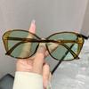 Fashion Vintage Luxury Brand Designer Butterfly Sunglasses Women For Men Sun Glasses Punk Popular Big Frame Olive Green Shades