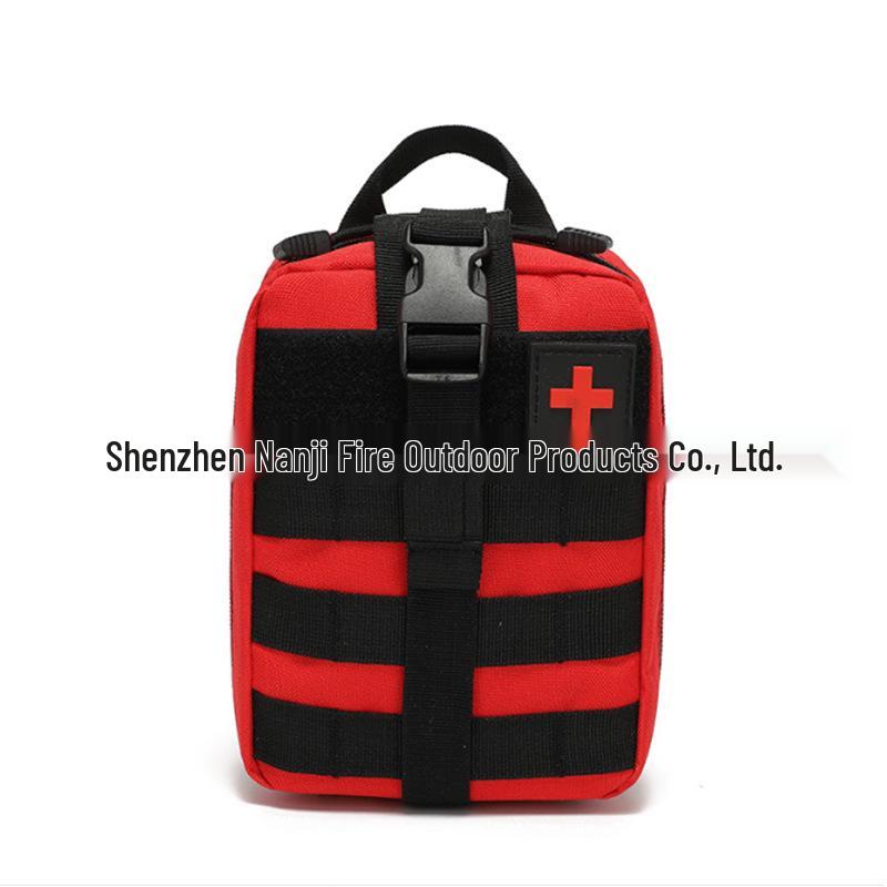 Taktyczna Saszetka Outdoorowa na Pas w Kamuflażu: Wielofunkcyjna Podróżna Apteczka Pierwszej Pomocy i Torba na Akcesoria