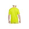 Nike Solid Color Logo Crew Neck T-Shirt Men Tops Gold DV9840-308