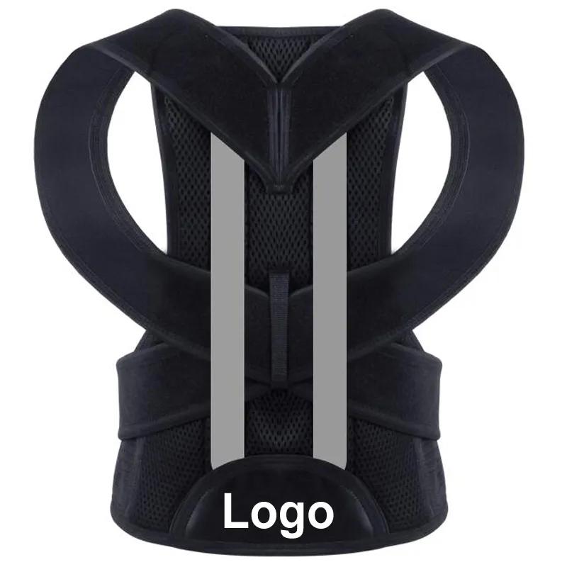 Magnetic Bar Shoulder Support Back Brace Posture Corrector Vest for Scoliosis Orthopedic Belt Pain Relief