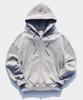 Jemut Ent Two-Way Zip-Up Hoodie Gray Kjhd2272