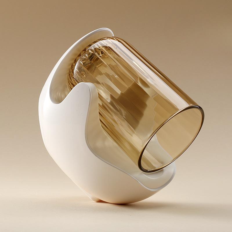 

Магнитный стаканчик для ополаскивателя полости рта, настенный набор домашних туалетных принадлежностей, подставка для хранения зубных стаканчиков, футляр для хранения зубных щеток, стаканчик для зубных щеток