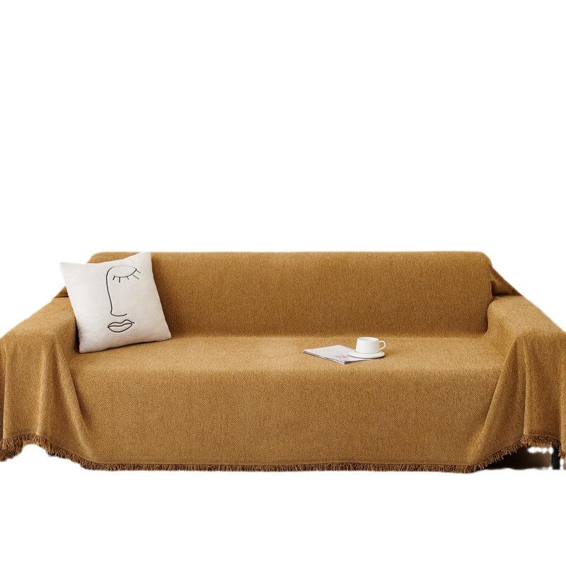 New Chenille Sofa Towel Cover Sofa Cushion Four-season Universal High-end Full Cover Universal Cover Blanket
