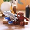 Italian Brainrot Al Tung Tung Tungsahur Plush Toy Keychain With Soft Pp Cotton Filling For Kids And Collectors