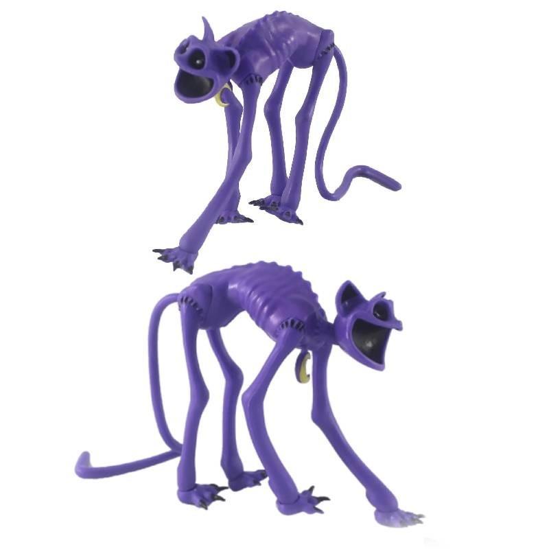 Entzückendes 17,5 cm Pvc Schlafende Katze Plüschtier In Niedlicher Oranger Hundetasche 51g Für Kinder