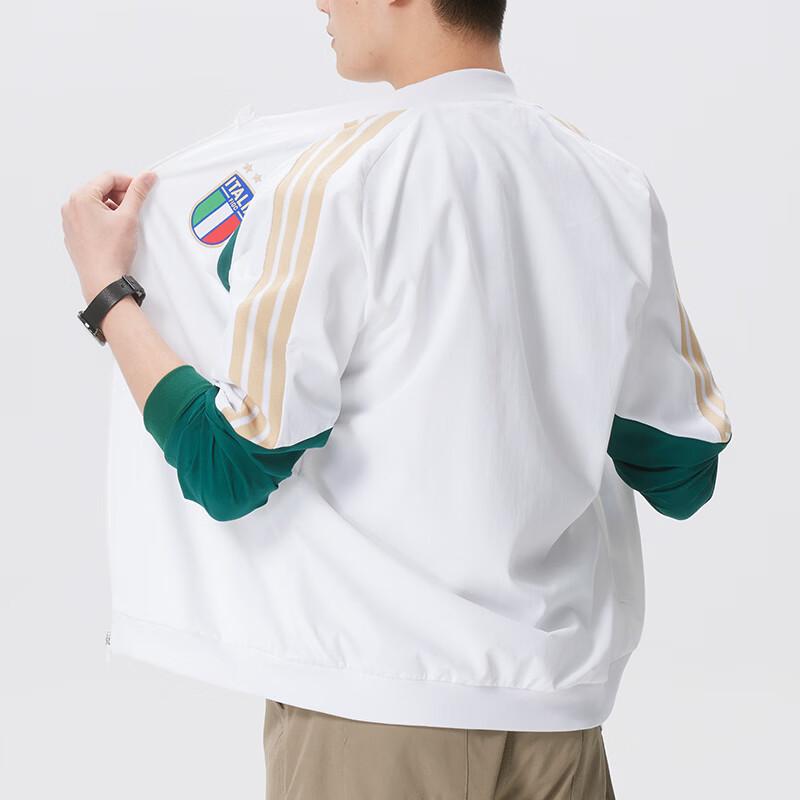 Adidas Men's Football Woven Mesh-Lined Jacket JZ9370