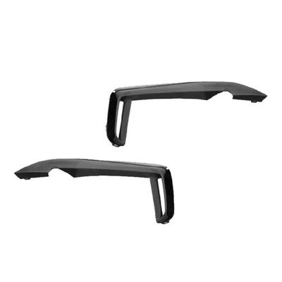 1 Pair Replacement Molding Auto Accessories Front Bumper Fog Light Cover Molding Easy Installation for 2016-2019