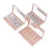 Makeup Dispensing Box Empty Highlighter Shimmer Eyes Cosmetics Palette Eyeshadow Case Blusher DIY Makeup Box Refillable Storage