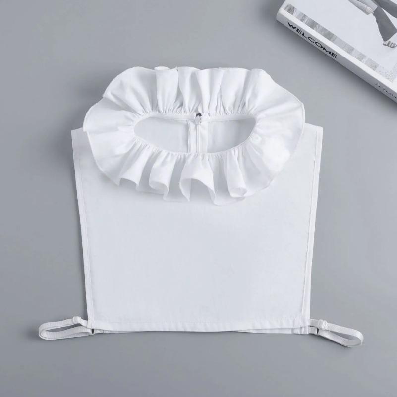 Fake Collar and Fake Sleeved Cuff Set for Womens Half Shirt Blouse Women Ladies False Collar Casual Versatile Decor