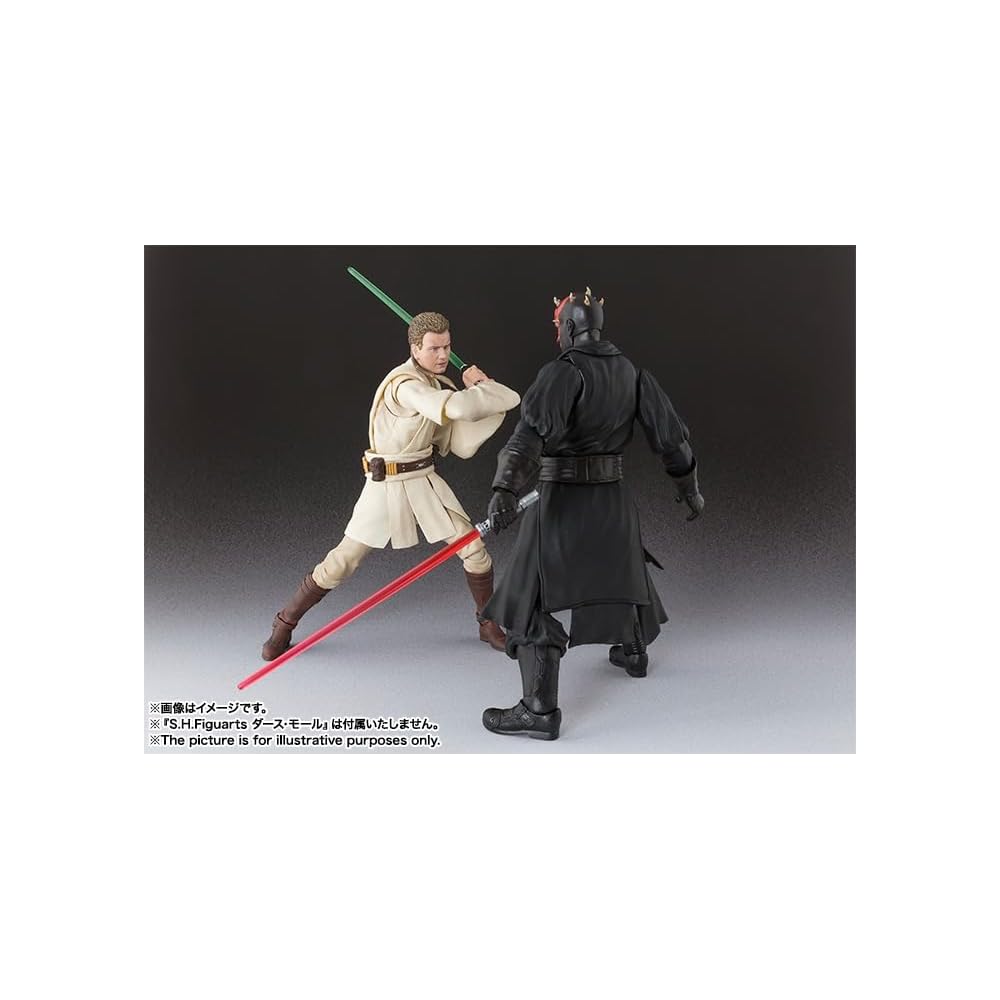 TAMASHII NATIONS S.H.Figuarts STAR WARS: The Phantom Menace Obi-Wan Kenobi (Episode I) (Rerelease) Approximately 155mm PVC & ABS Painted Movable Figur