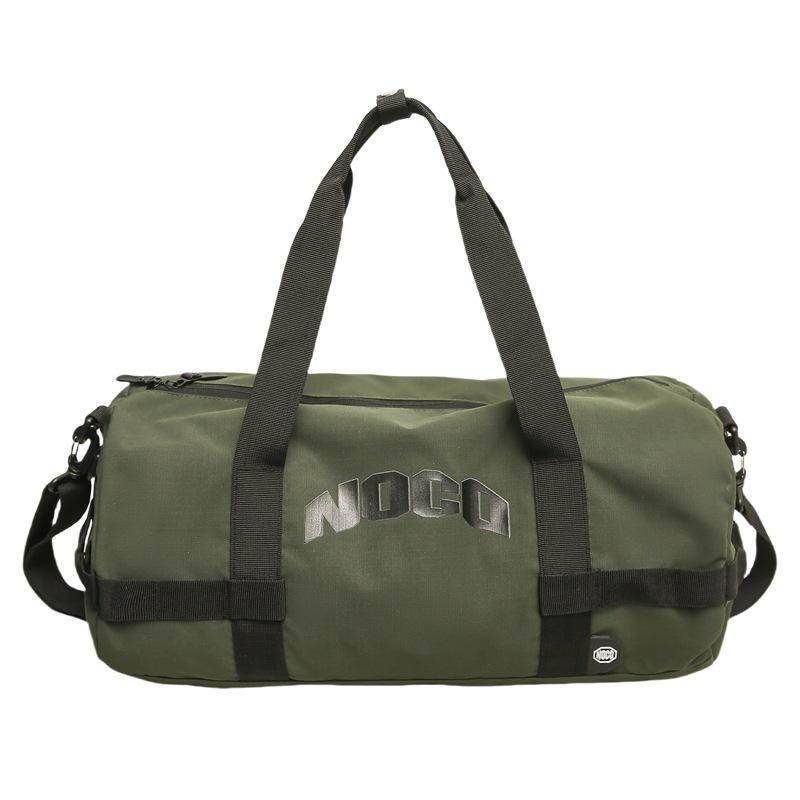 

Дорожная сумка на короткие расстояния, сумка через плечо, большая вместимость, сумка для переноски через плечо, спортивная сумка с отделением для сухой и влажной среды зелёный