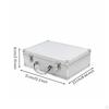 Locking Hard Case Lockable Security Shell Carrying Reinforced Corners Combination Lock Box