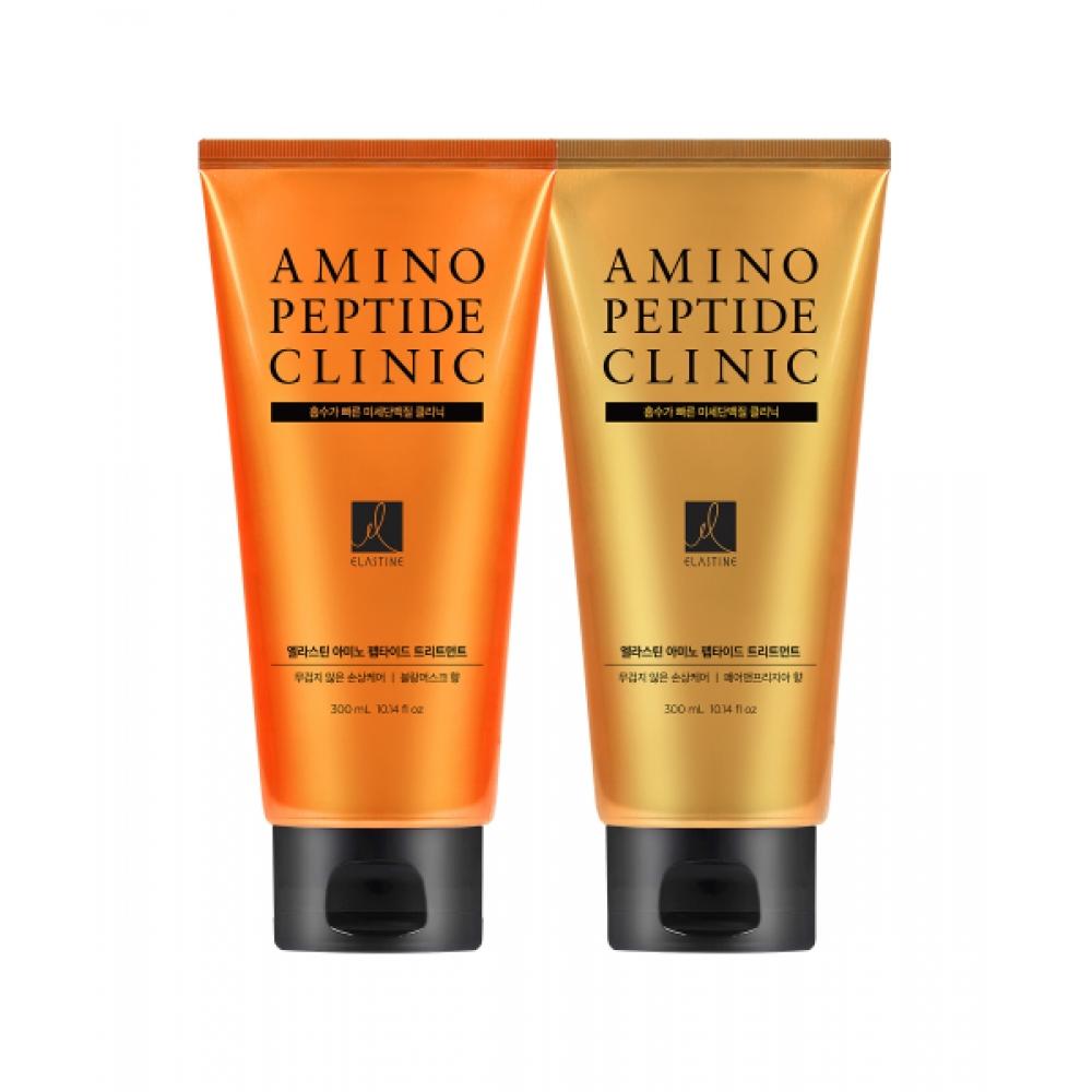 Elastine Aminopeptide Treatment 300ml X 2  Choose Fairfreesia Blanc Musk Treatment Fair Freesia Fragrance 300ml x 2