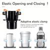 Car Cup Holder In-Car Center Console Drink Holder 2-in-1 Dual Cup Storage Rack Ashtray & Tea Cup Holder
