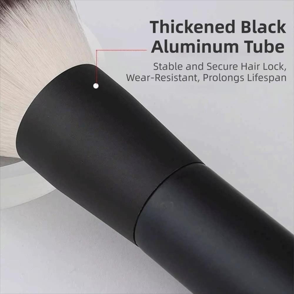 Soft Fiber Foundation Brush Fluffy Bristles Face Contouring Brush  for Blush Application