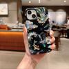 Stylish Tiger Dragon Marble Texture Printed 2 in 1 TPU+PC Phone Case for iPhone 17 16 15 14 Plus 13 12 11 Pro Max Mini XS Cover