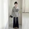Women's Korean Wool Coat, 2025 Winter Hepburn Style, Petite & High-End Versatile Jacket