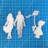 2pcs Family Members Metal Cutting Dies Stencil for DIY Scrapbooking Photo Album Embossing Paper Cards Crafts Diecuts