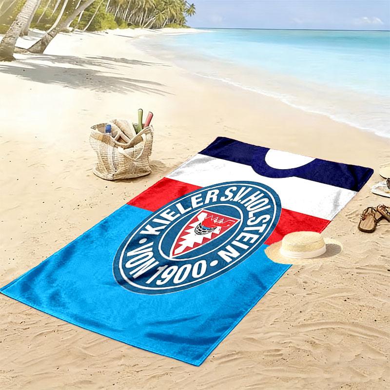 Kiel Pride Print Strandtuch, Großes Weiches Schnelltrocknendes Handtuch für Strand Camping Schwimmen