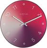 Uhr NEXTIME 8194RO. WANDUHR, Farbe rot. Unisex.
