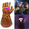 Guantelete del Infinito de Vengadores 3 Infinity War de Calidad Premium Luz LED Guantes de Thanos Accesorio de Cosplay Para Entusiastas
