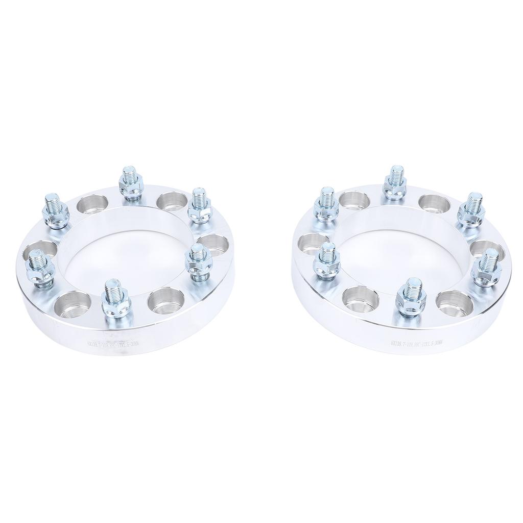 4PCS 30MM 6 Stud Wheel Spacers Aluminium Alloy Wheel Spacers Adapters Replacement for   L200