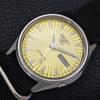 AUTOMATIC VINTAGE SEIKO 5 JAPAN 7S26A MENS GOLDEN COLOR DIAL WATCH A701383-5 R206a-a701383