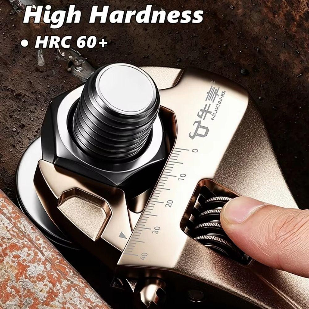 Long Handle Adjustable Wrench Carbon Steel Universal Wrench Car Repair Wrench  Motorcycle Repair