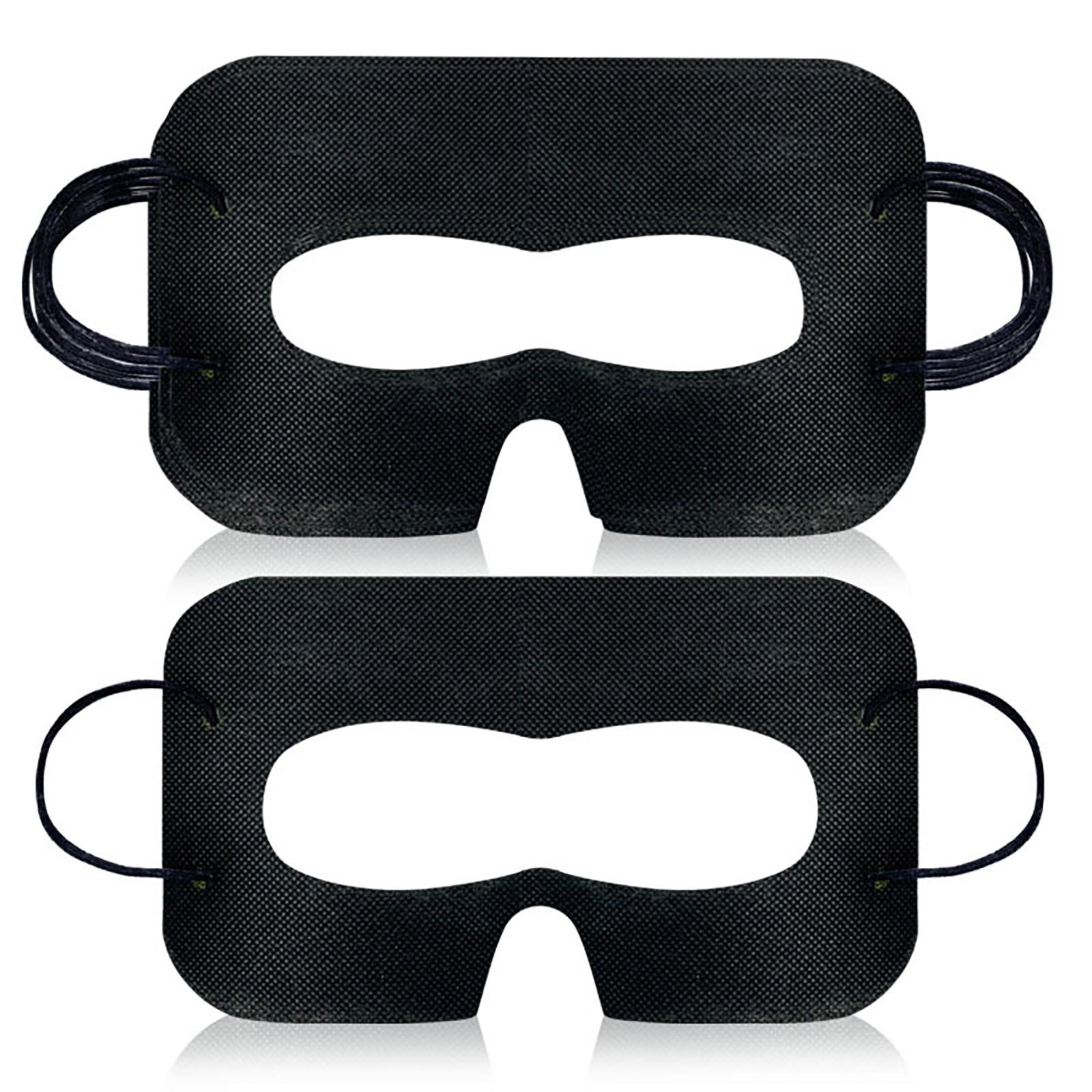 

Individual Using VR Eye Mask Cover for Oculus Quest 2 Headset Non-woven Fabrics Prevent Sweat VR Mask чёрный