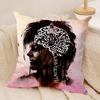 Fantasy Film LLabyrinth Cushion Cover Silky Short Plush Invisible Zipper Dustproof Sofa Pillow Case for Home Decor
