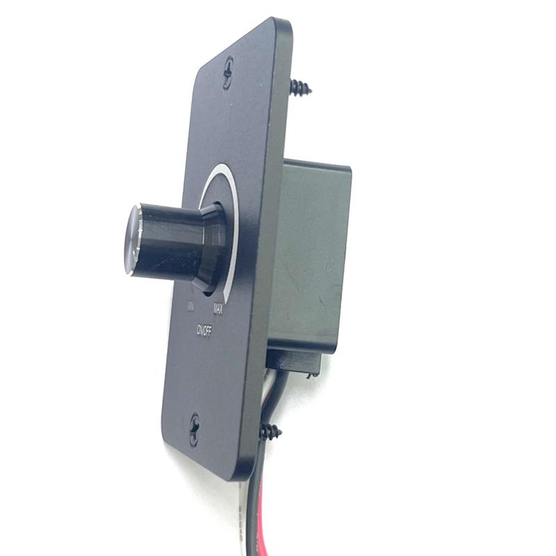 AD23-kompatibler PWM-Lichtdimmer mit Drehknopf für einfache Installation Wohnmobil-Erlebnis 12V Lichtdimmer