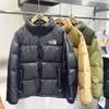 Export Surplus Luxury Stand-Collar Short Down Jacket for Men, Autumn and Winter Trendy Brand White Duck Down Warm Casual Coat