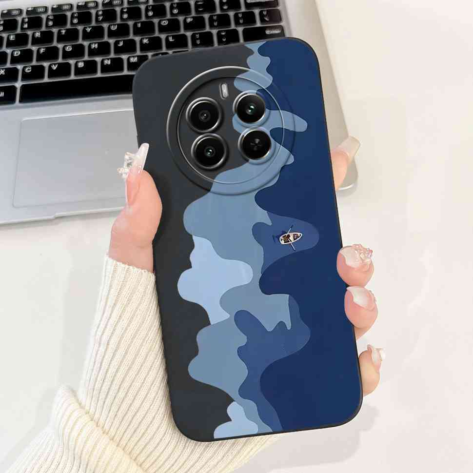 For Realme 12 Pro 5G RMX3842 Case Fashion Cartoon Print Soft Silicone Back Cover For Oppo Realme 12Pro RMX3843 6.7" Bumper Shell