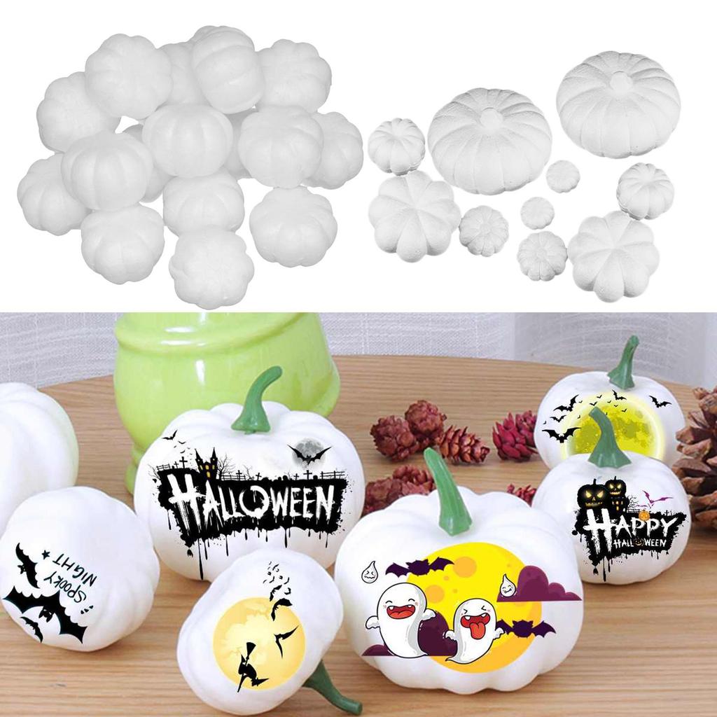 Artificial Pumpkins for Decoration, Small Fake Pumpkins, Artificial Vegetables