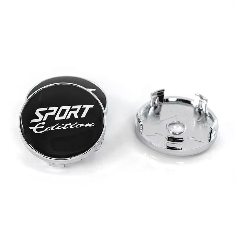 4Pcs Outer Diameter54mm 60mm  62MM SPORT EDITION Wheel Hub Center Cap Car Wheel Cover Tire Center Cap Emblem