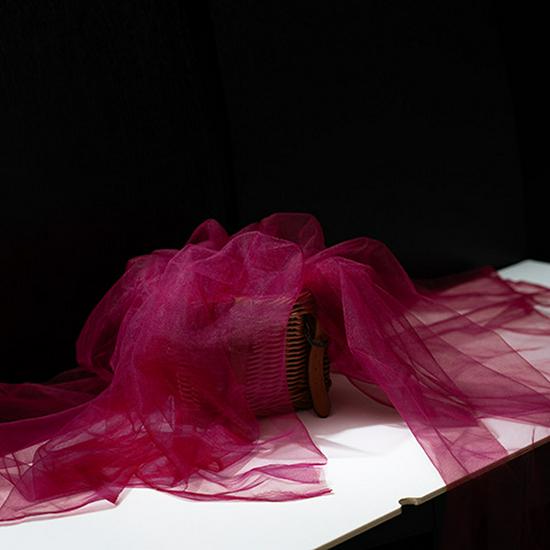 Fairy Mist Soft Tulle Fabric: Handmade Solid Color Lace Veil for Clothing DIY Projects