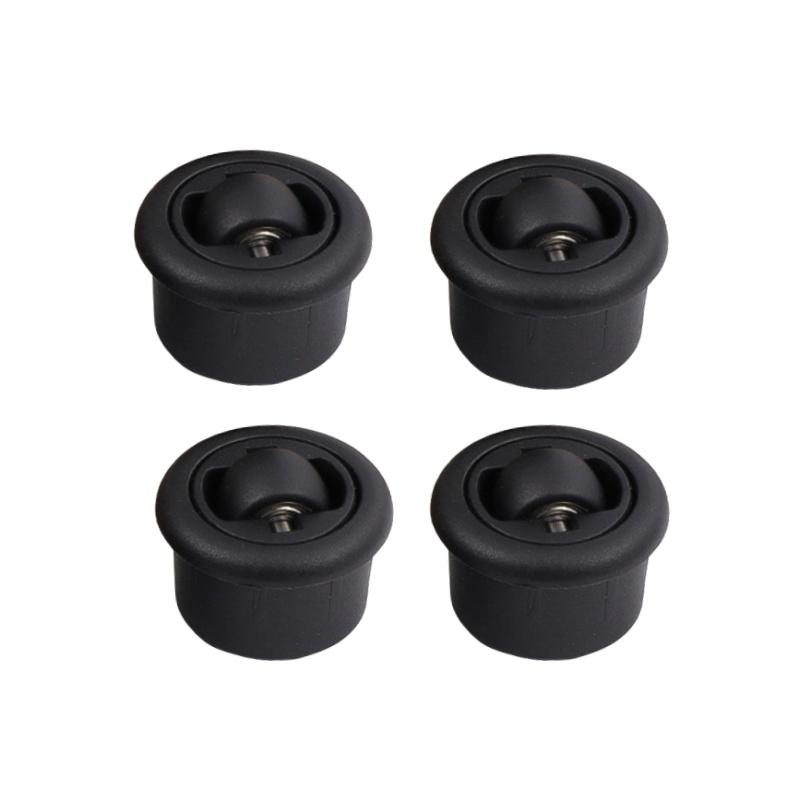 

4pcs Invisible Universal Slotted Wheel 360 Degree Rotation Caster Smooth Quiet for Home&Office Furniture Bottom Push-pull moving