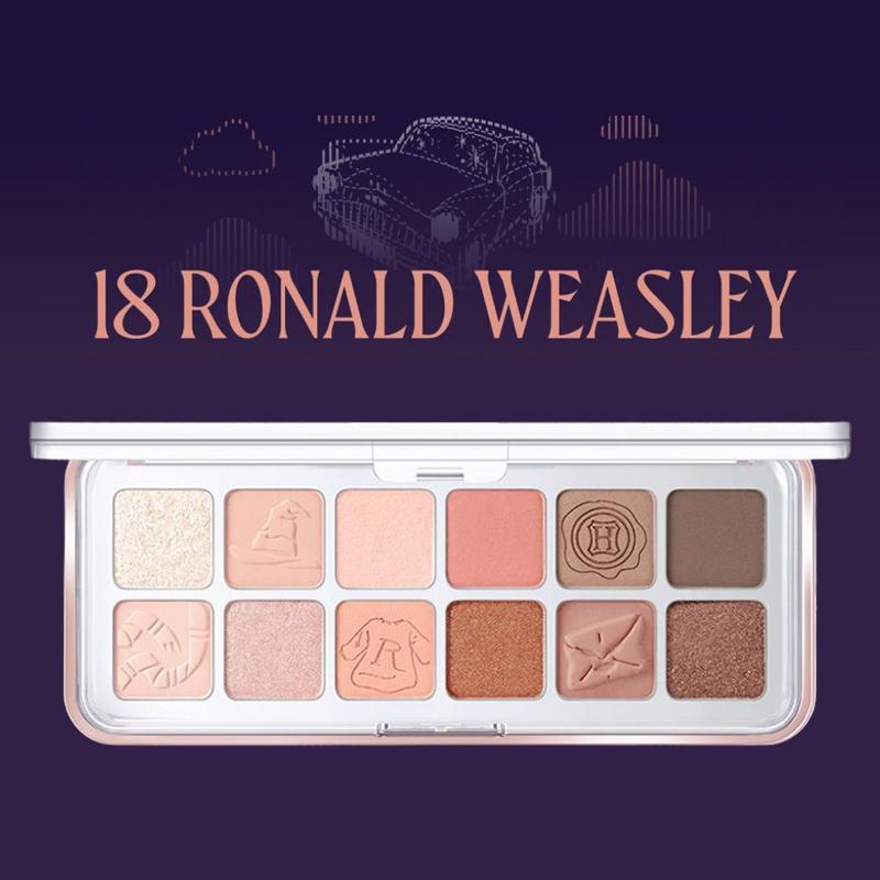 

[Сотрудничество с Гарри Поттером] Pro Eye Palette Air + Marauder s Map Pouch 18# Ron Weasley