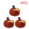 1-5PCS Small Pumpkins Home Decor Knit Knitted Pumpkin Reusable Seasonal Charm Cozy Warm Decorative Ornaments Crochet Pumpkins