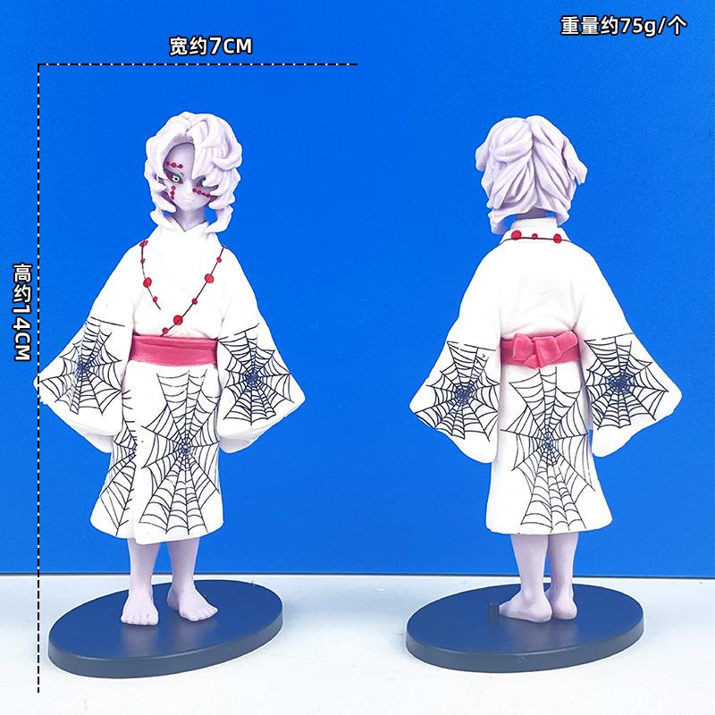 Demon Slayer Anime Figures Kochou Shinobu Tanjirou Kyoujurou PVC Statue Model Doll Collection Ornaments Toys
