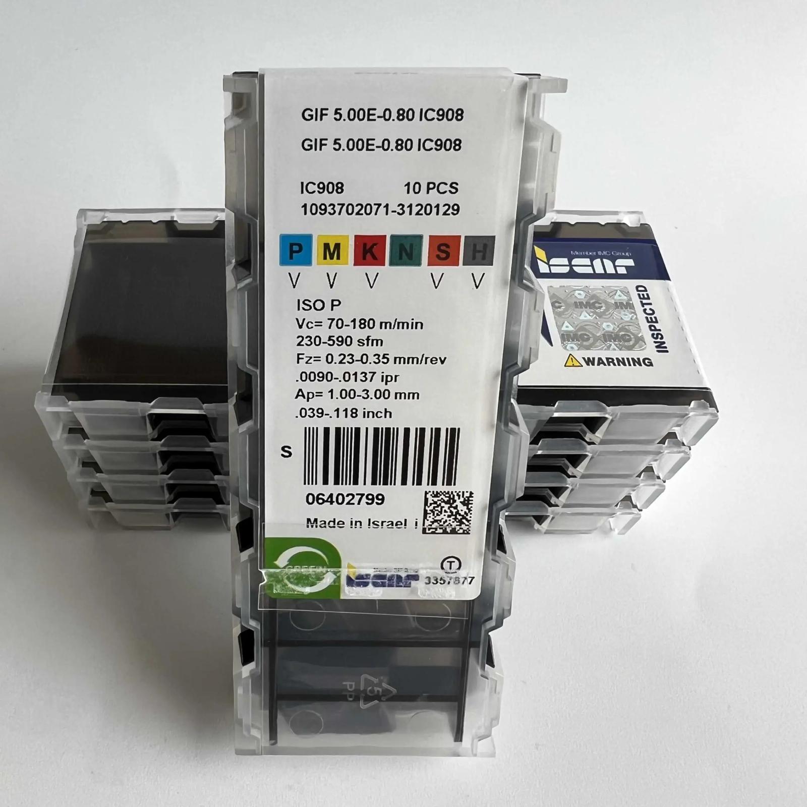 

GIF5.00E-0.80IC908 / Carbide blade 10 Pcs