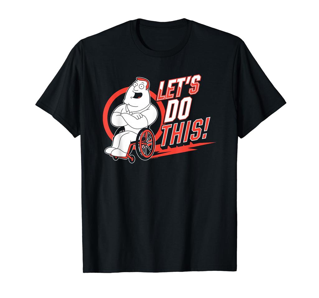Family Guy Let's Do This Joe Swanson Funny Cartoon T-Shirt
