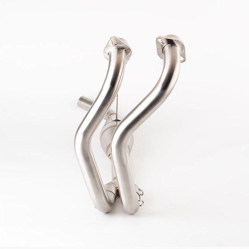 Motorcycle exhaust system for YAMAHA YZF-R25 YZF-R3 2014-2023 MT-25 MT-03 2016-2023 R25 exhaust front pipe R3 muffler mt03 r25