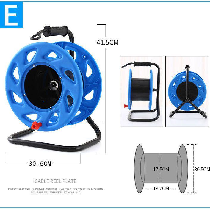 Portable Movable Cable Reel Winder and Roller Spool