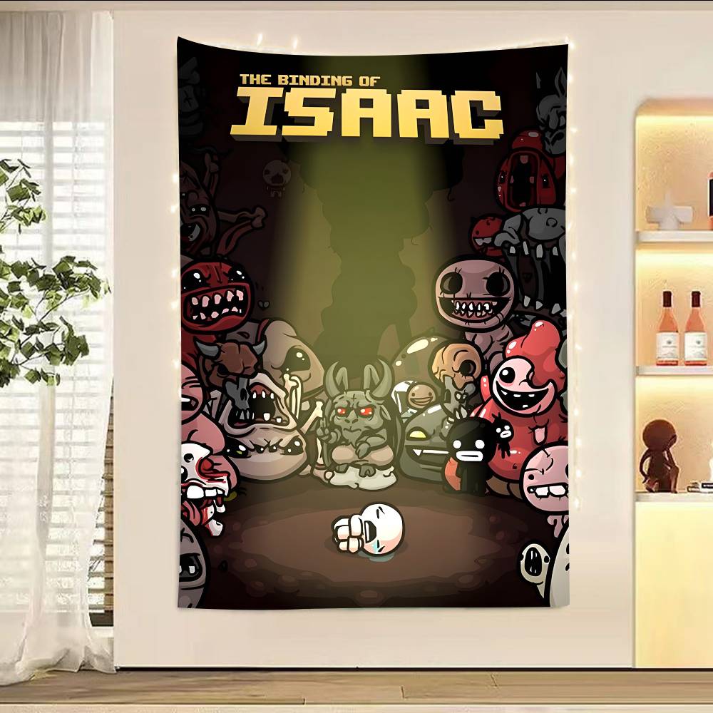 Game The Binding Of Isaac Classic Anime 2025 Photography Background Birthday Cake Smash Portrait Decor Backdrop Photo Studio