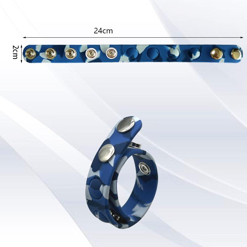 Špičkový erotický kroužek pro cudnost a oddálení ejakulace pro předkožku - Odolný design s očkem