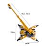 Engineering Vehicle Car Toys Crane Excavator Alloy+Plastic Tractor Boy Transformable Inertial Vehicle Kid for Children Gift