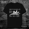 Russian Mikoyan MiG29 Fighter Blueprint Printed TShirt 100 Cotton ONeck Short Sleeve Summer Casual Mens Tshirt Streetwear