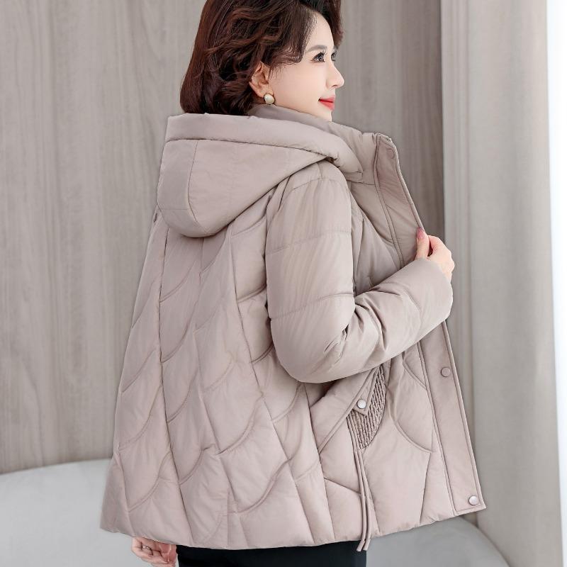 -L medium and old cotton clothes women's fashion thickened cotton clothes new mother winter clothes thickened jacket light and thin clothes